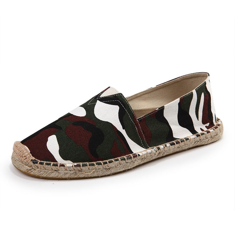 Breathable Casual Canvas Slip-On Slip-On Shoes