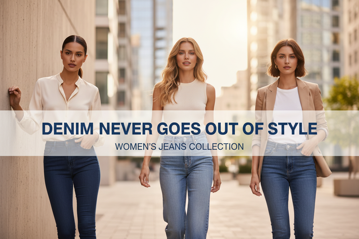 Women’s Jeans Collection | Trendy Denim & Everyday Style