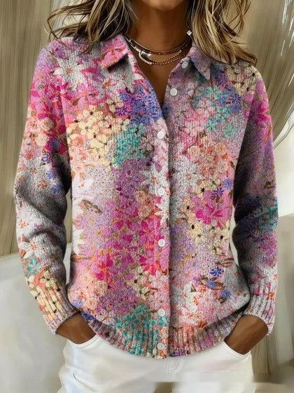 Womens Loose-fitting Sweater Cardigan For European And American-style Outfits