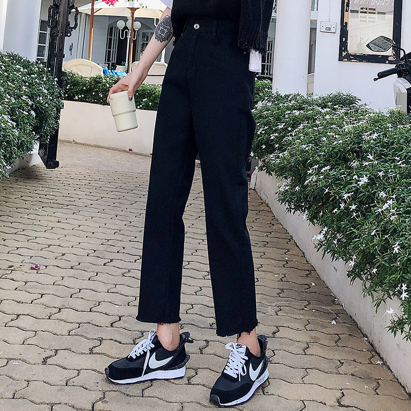 Women's high waist jeans