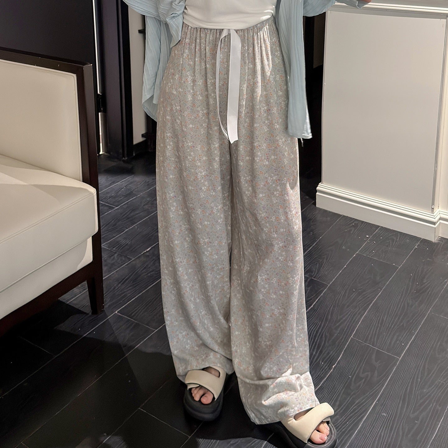 Athleisure Loose-Fit Homewear Pajama Pants