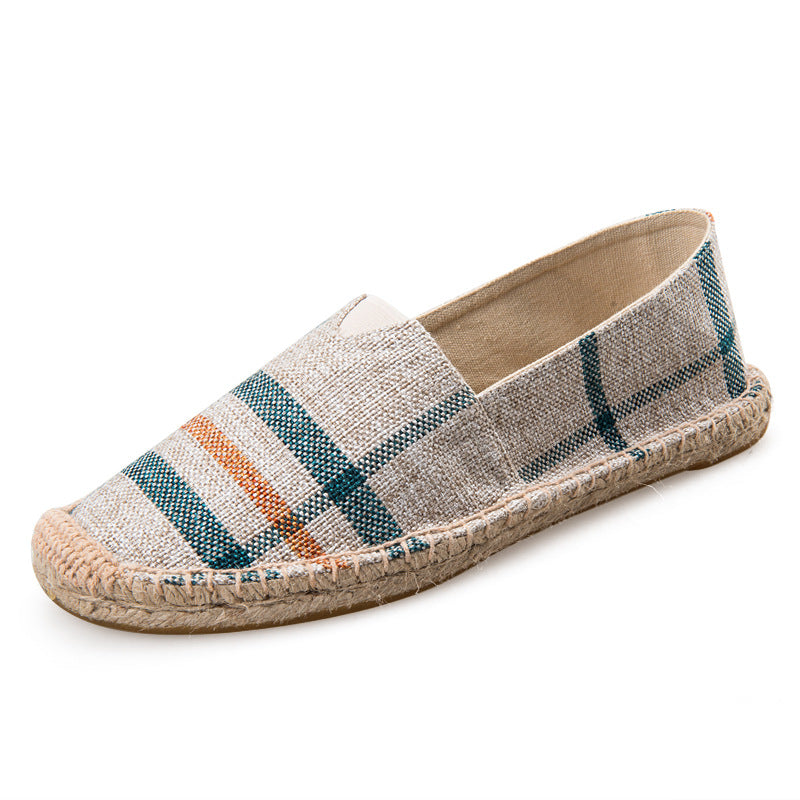 Breathable Casual Canvas Slip-On Slip-On Shoes