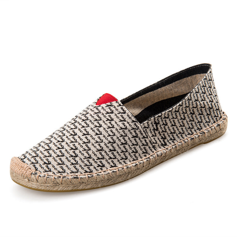 Breathable Casual Canvas Slip-On Slip-On Shoes
