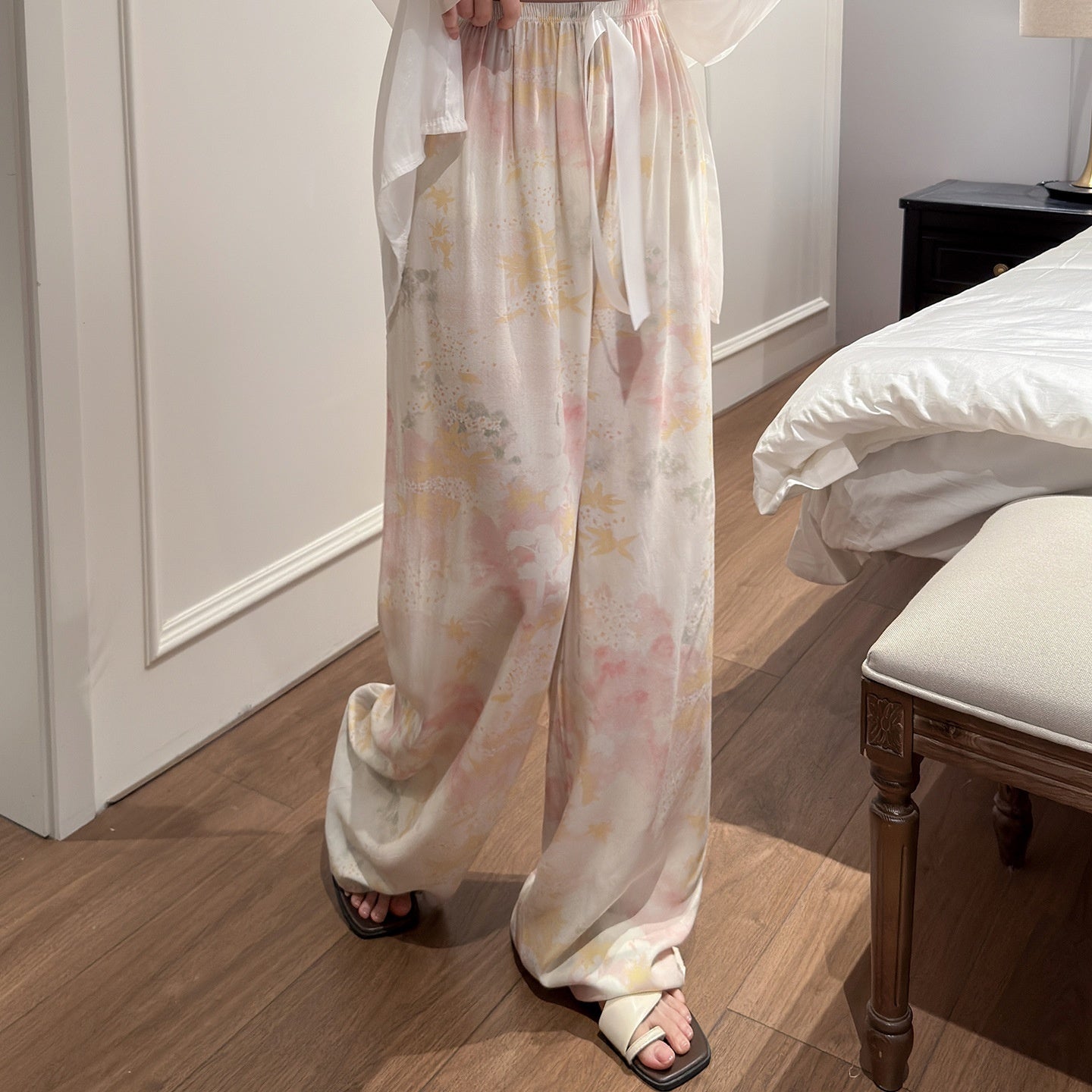 Athleisure Loose-Fit Homewear Pajama Pants