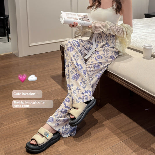 Athleisure Loose-Fit Homewear Pajama Pants