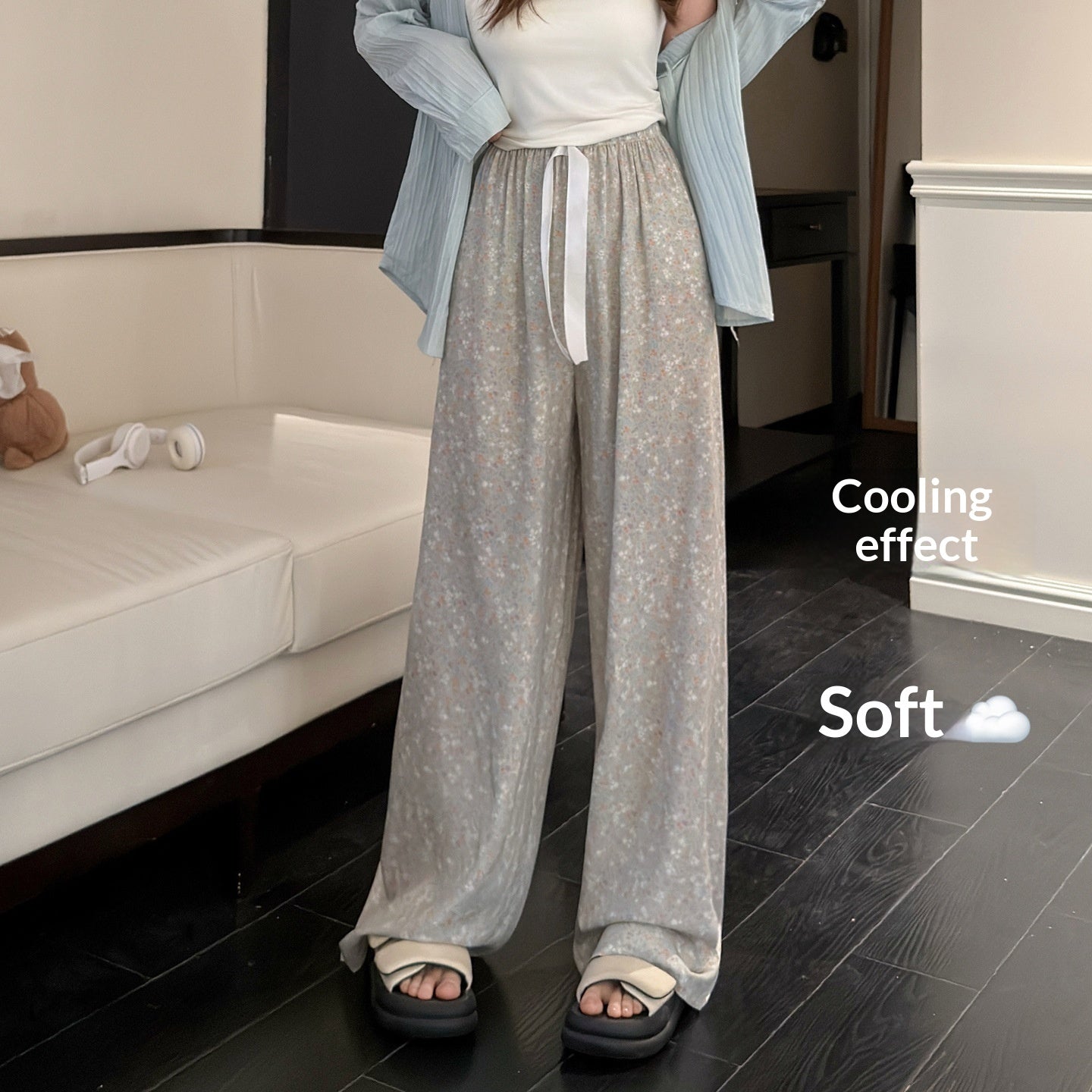 Athleisure Loose-Fit Homewear Pajama Pants