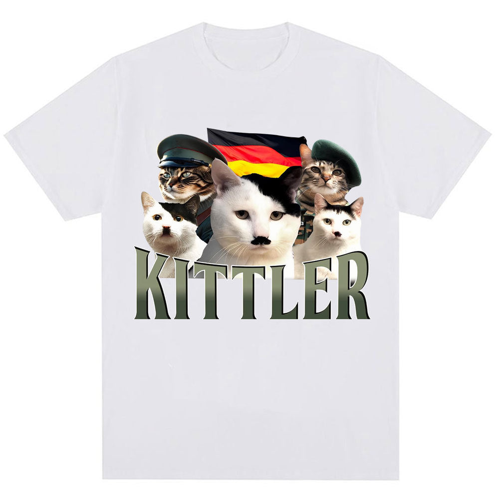 Fuuny Kittler Hilarious Cat Meme T Shirts Men