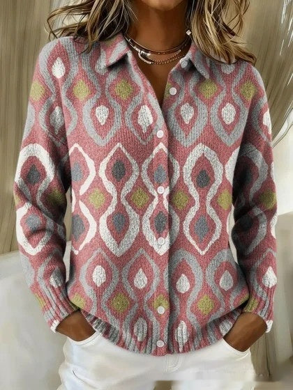 Womens Loose-fitting Sweater Cardigan For European And American-style Outfits