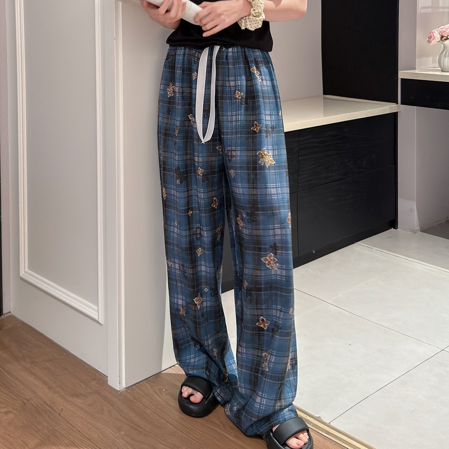 Athleisure Loose-Fit Homewear Pajama Pants