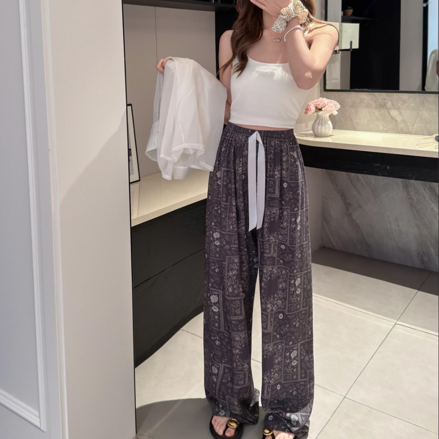 Athleisure Loose-Fit Homewear Pajama Pants